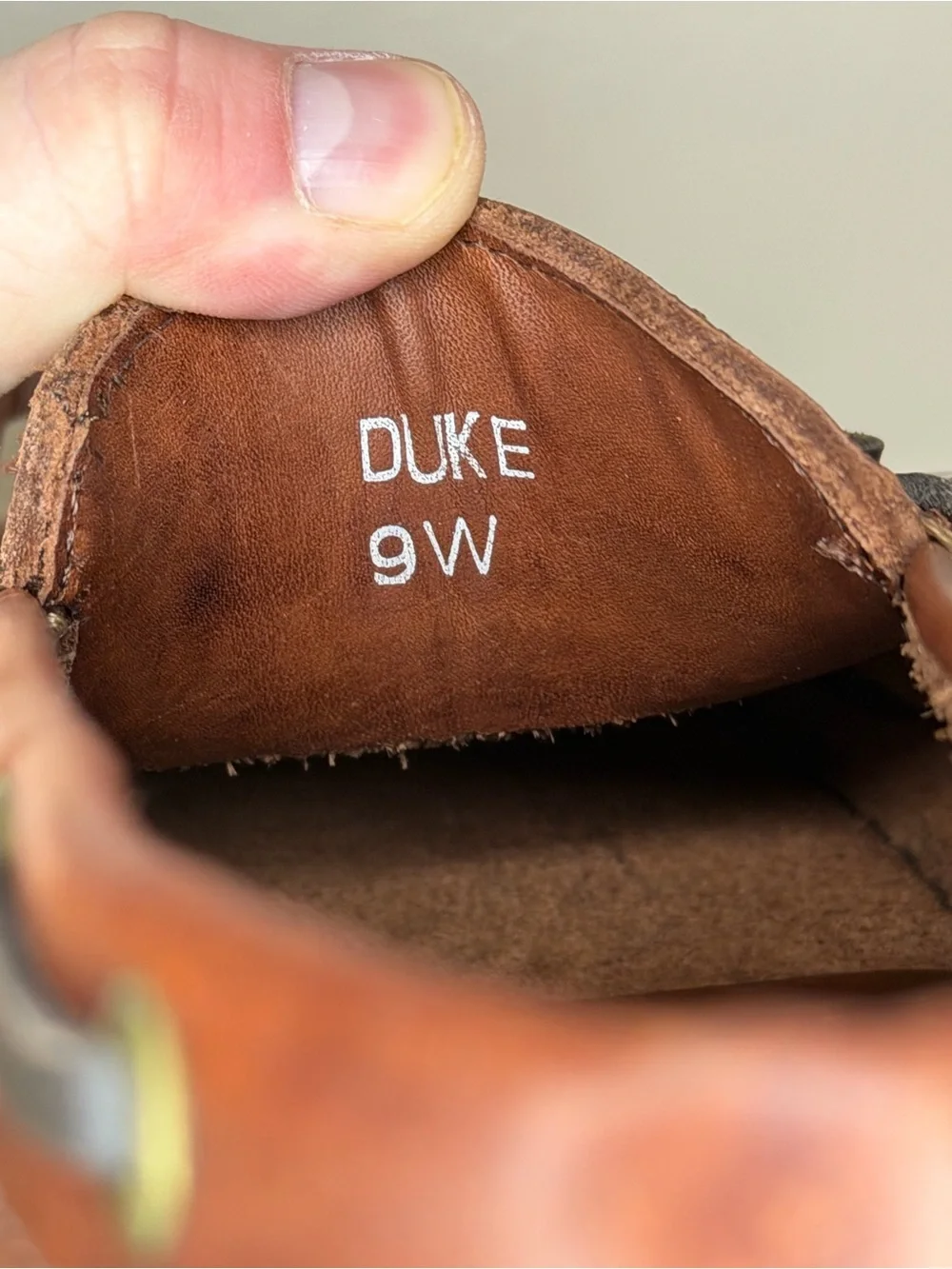 Deer Stags Chestnut Brown Leather Tassel Boat Loafers